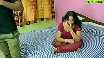 A youthfull boy with a petite fellow shaft satisfies his married screwing accomplice in this super-steamy Indian vid