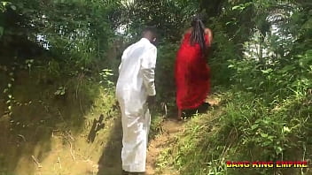 Unexperienced red-haired millionaire plows all-natural titties African village damsel on village roads (Full video on XVideo Red)